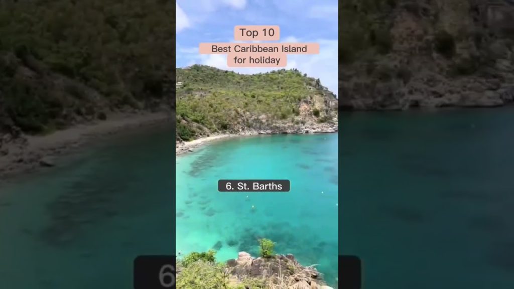 Top 10 best Caribbean Islands to visit #travelshorts #caribbean