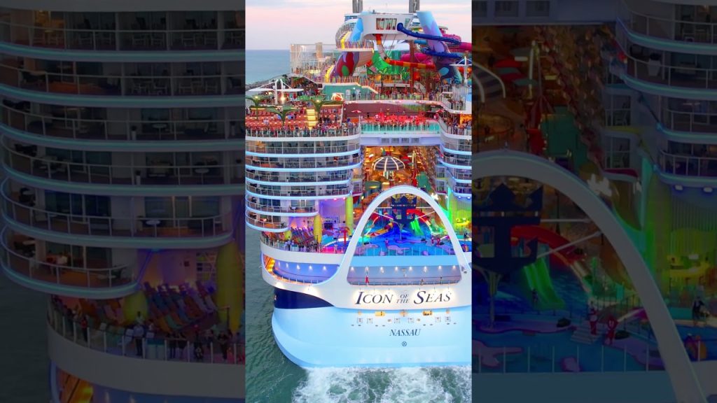 You have officially witnessed the Historic first sailing of the Icon of the Seas. Royal Caribbean